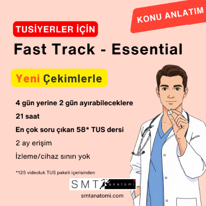 TUS - Fast Track Essential Konu Anlatımı resmi
